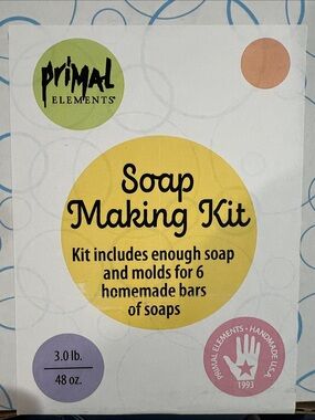 Yellow Soap Making Kit for Kids - DIY Bath & Body